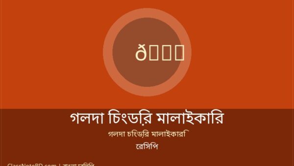 গলদা চিংড়ির মালাইকারি রেসিপি: সহজে বানান রাজকীয় স্বাদ