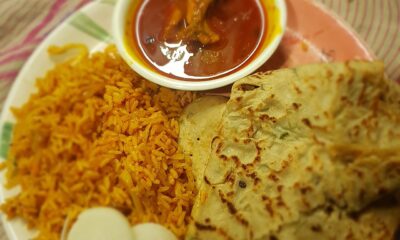 ডিম পোচ ও পরোটা