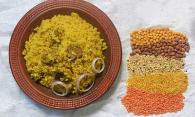 গরুর মাংসের ভুনা খিচুড়ি