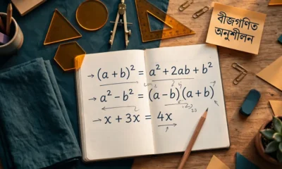 নবম-দশম শ্রেণি গণিত ৩য় অধ্যায়: বীজগাণিতিক রাশি — সম্পূর্ণ নোট, সূত্র ও সৃজনশীল গাইড 7 নবম-দশম শ্রেণি গণিত ৩য় অধ্যায় বীজগাণিতিক রাশি নোট