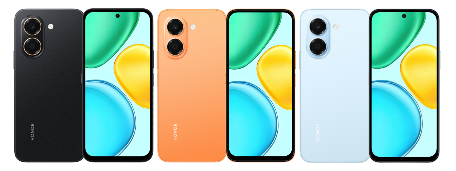 Honor X7e রিভিউ — কালো, অরেঞ্জ ও সাদা তিনটি কালার ভেরিয়েন্ট