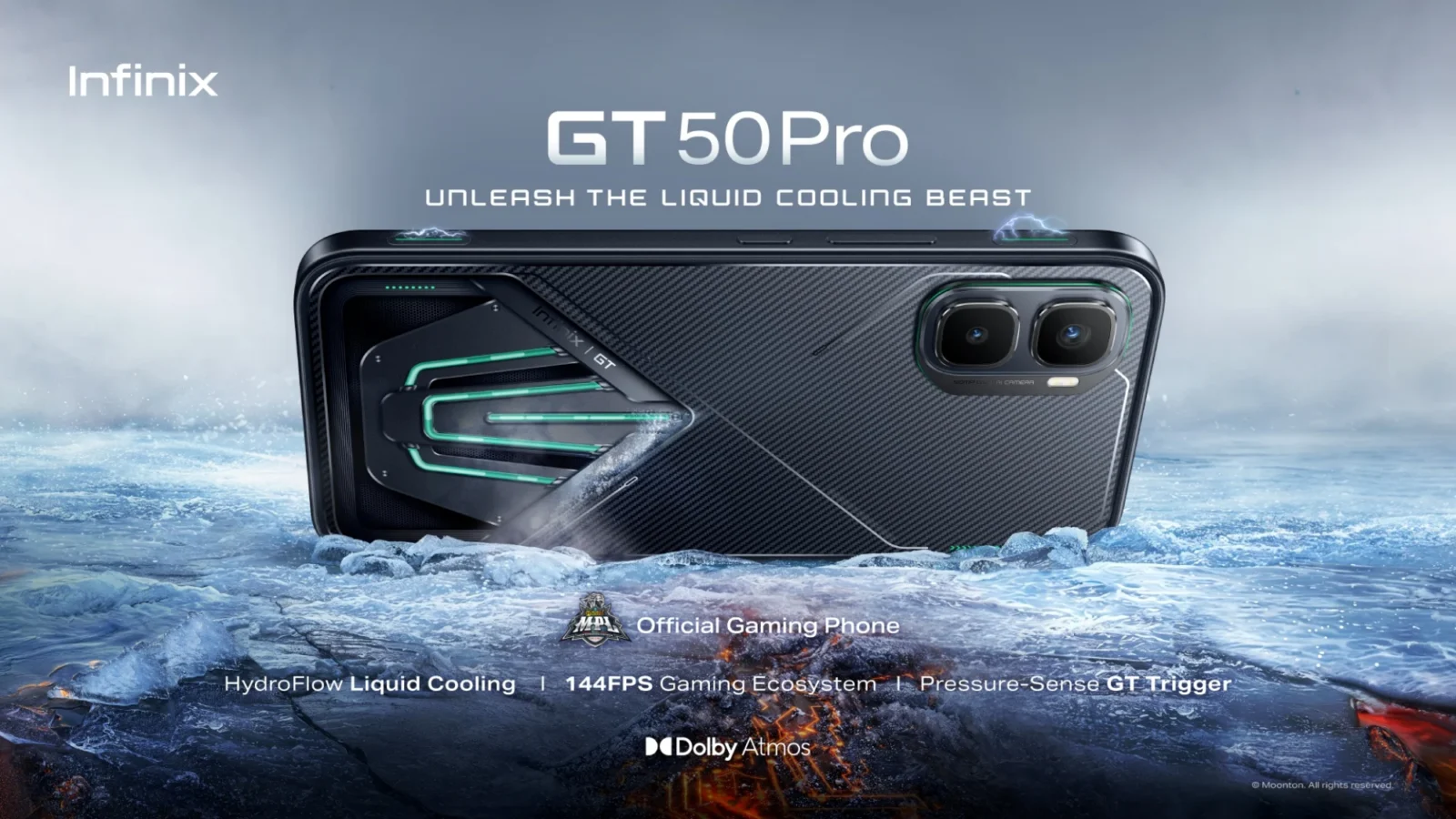 Infinix GT 50 Pro রিভিউ — HydroFlow লিকুইড কুলিং পোস্টার