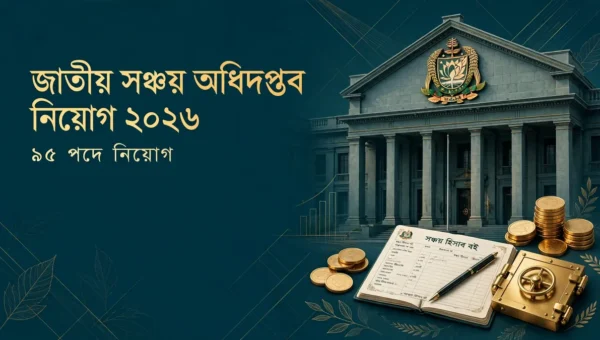 জাতীয় সঞ্চয় অধিদপ্তর নিয়োগ ২০২৬: ৯৫ পদে আবেদনের বিজ্ঞপ্তি