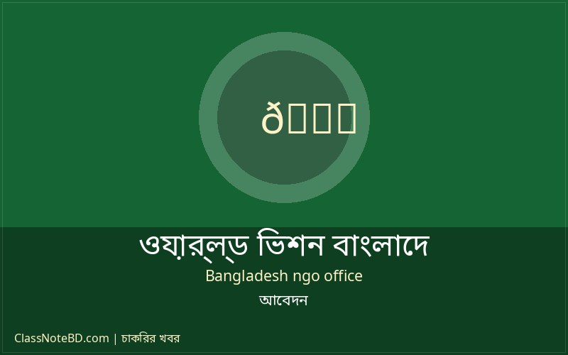 এনজিও সেক্টরে ক্যারিয়ার গড়ার সুযোগ